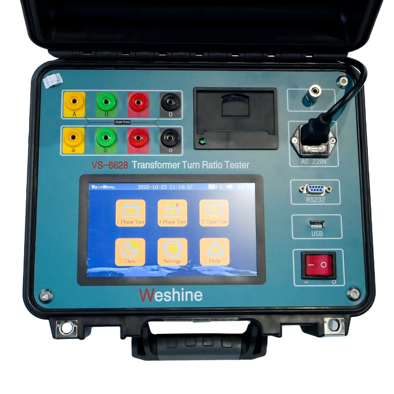 Test del rapporto del trasformatore